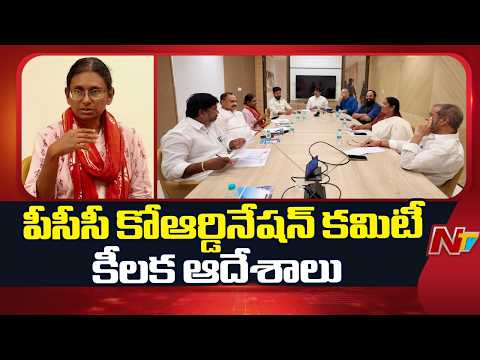 First PCC Coordination Committee Meeting Held in Delhi | NTV Telugu - NTVTELUGU