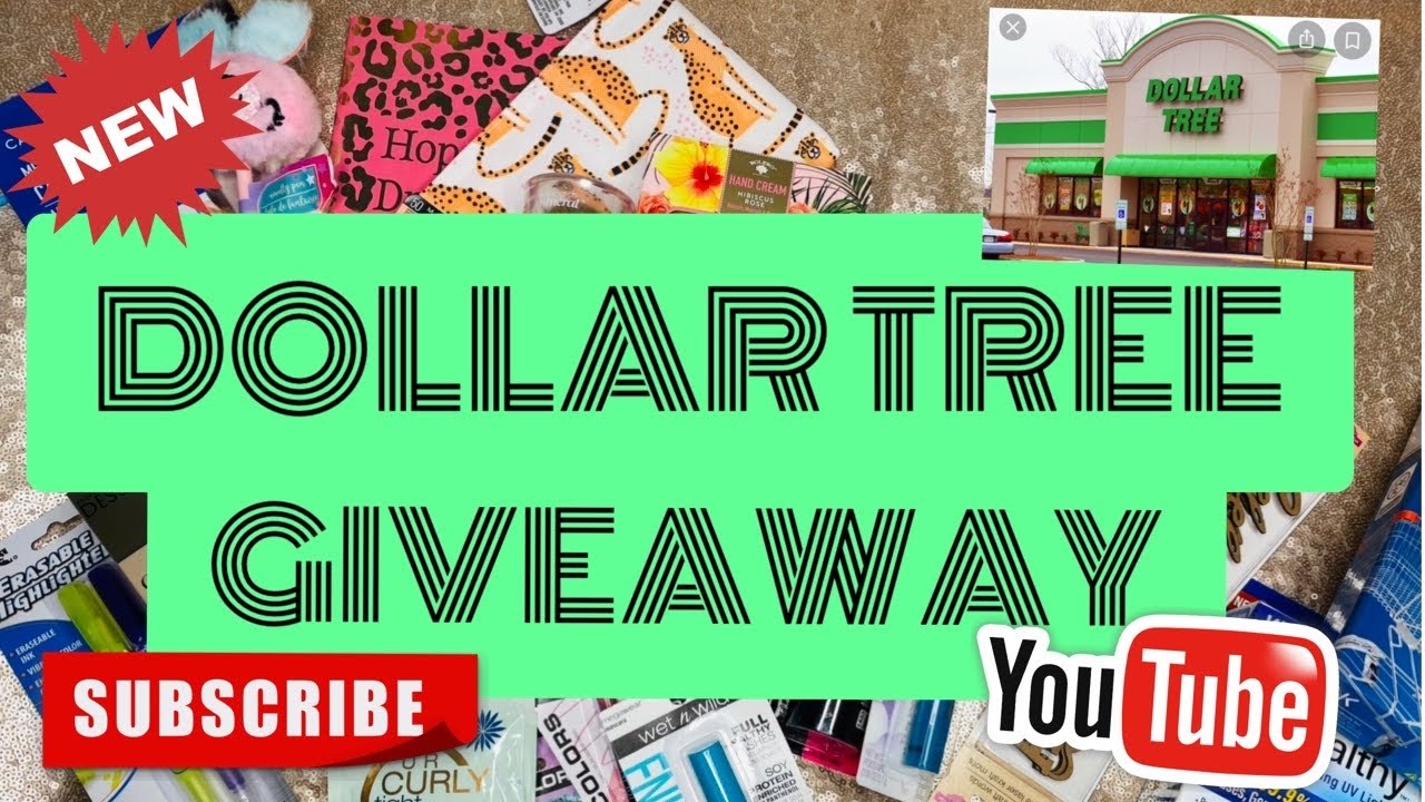 💸🌳 DOLLAR TREE GIVEAWAY 💸🌳