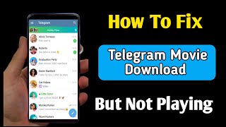 telegram movie download but not playing | telegram movie download nahi chal raha hai screenshot 5