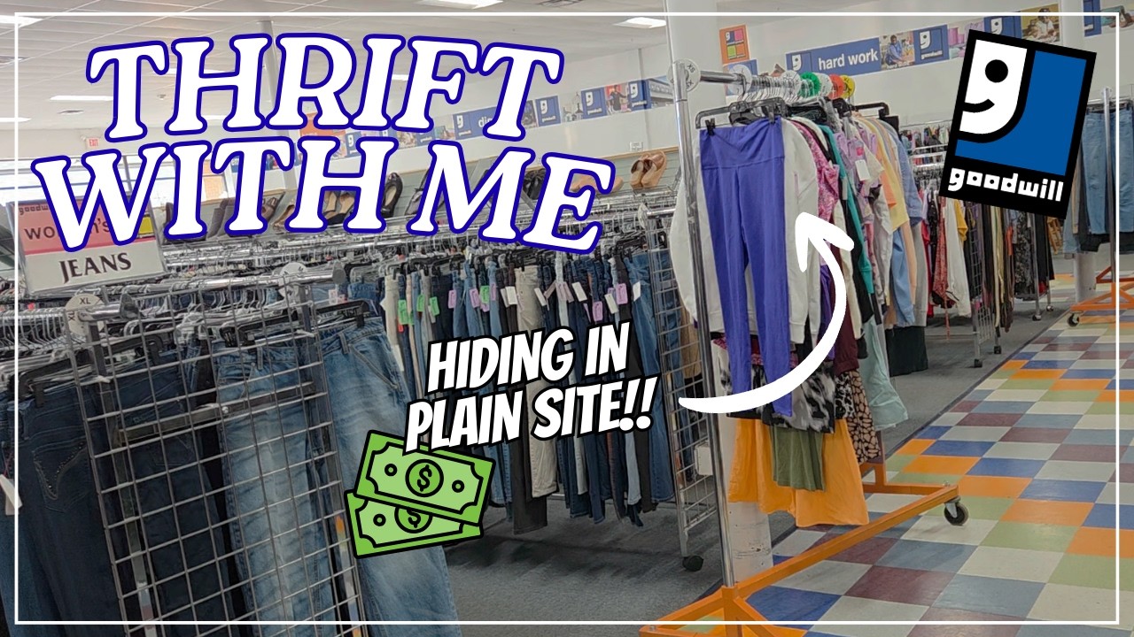 НАХОДКА ИЗ СПИСКА ЖЕЛАНИЙ!!! Походим по магазинам секонд-хенда Goodwill, чтобы перепродать онлайн...