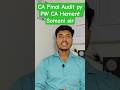 CA Final Auditing by CA Hemant Somani Sir PW Review