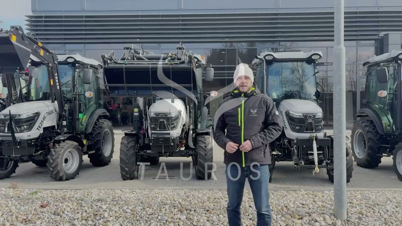 MAŠINA pro profíky: Ovládání malotraktoru Tauros TE504C 🛠️