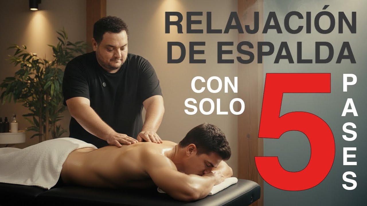 Masaje Relajante de Espalda en 5 pasos
