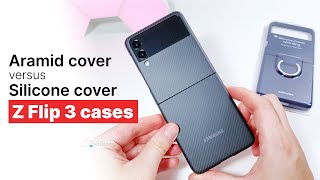 Samsung Z Flip 3 cases: Aramid versus Silicone - Which one should you buy?