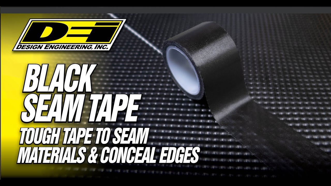 Black Seam Tape from Design Engineering, Inc. YouTube