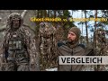 GHOSTHOOD Compact-Poncho vs. Ghost-Hoodie / VERGLEICH / Ultraleichte Tarnausrüstung in CONCAMO