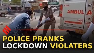 Tamil Nadu Police Plays Prank on Lockdown Violaters | Police Corona Prank