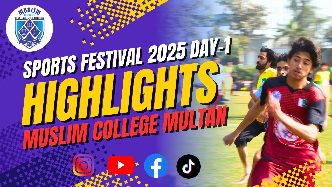 Highlights Sports Festival 2025 Day-1| Epic Performances & Unforgettable Moments | Muslim College