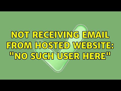 Not receiving email from hosted website: 