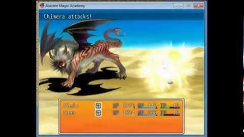 RPG Maker VX Ace - Scene & Boss Test