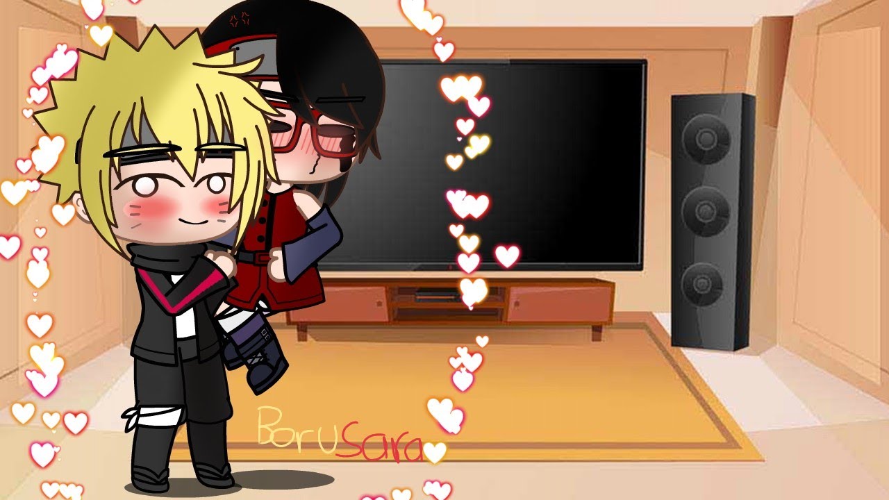 Team 7(-Kakashi)+Hinata react to borusara💛❤️