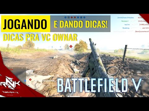 JOGANDO E DANDO DICAS PRA VC OWNAR - BATTLEFIELD V