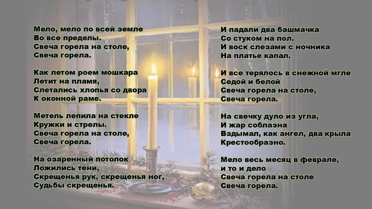 Песни ночи в отеле свечи горели. Стихотворение зимняя ночь Пастернак. Стихотворение Бориса Пастернака свеча горела.