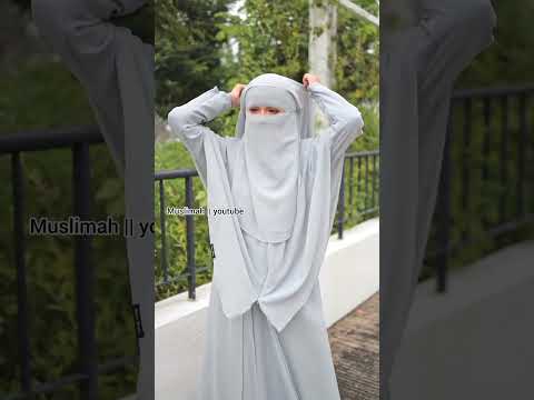 Burka with different styles #muslimah #short