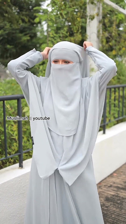 Burka with different styles #muslimah #short