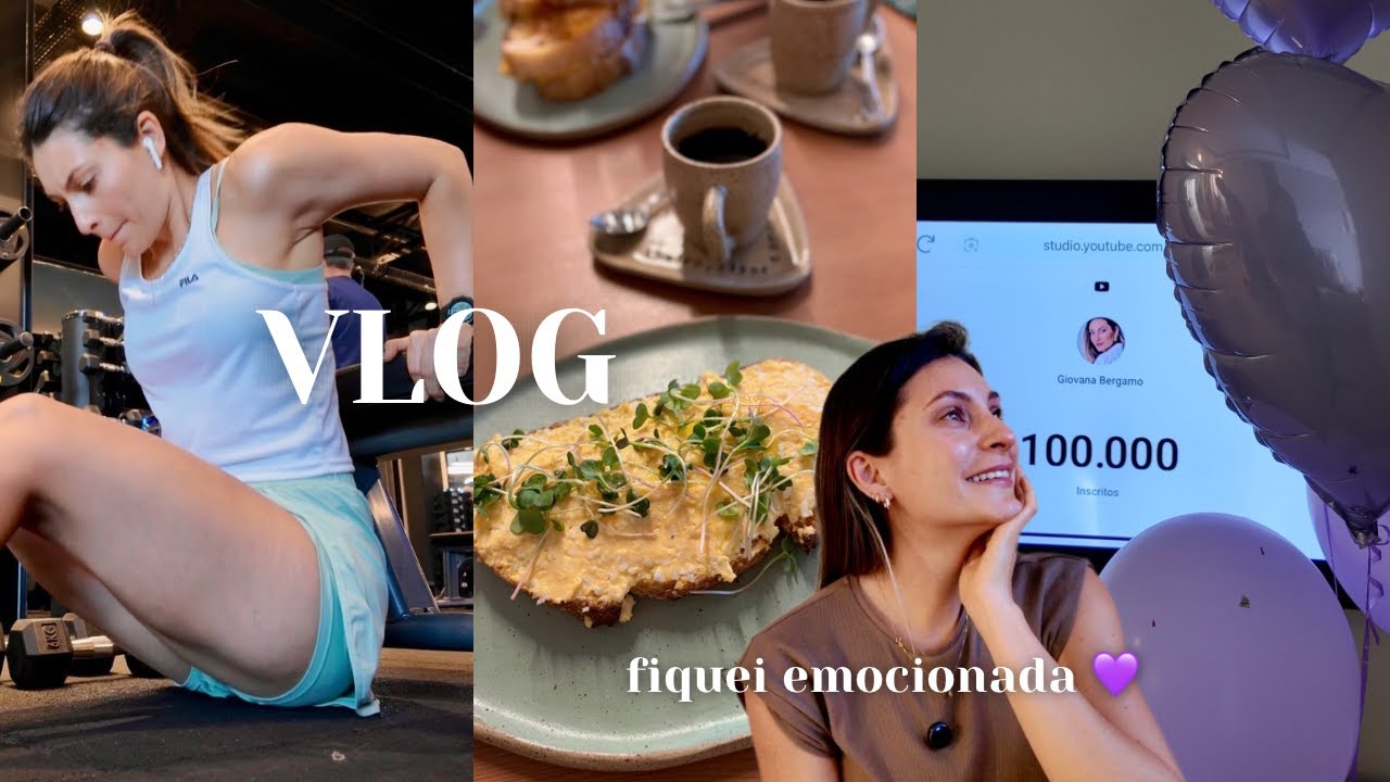 Um dia comigo: rotina, cafeteria, banho premium, 100k no canal, surpresa das seguidoras