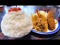 ボリュームが凄すぎるミックスフライ定食と対決する【文福飯店】茨城県古河市