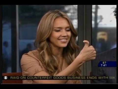 Jessica Alba on CBS Early Show - 09/21/07