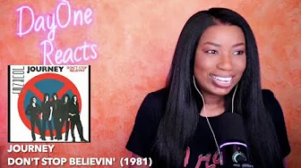 Journey - Don't Stop Believin' (1981) 80s Power Ballads | DayOne Reacts Journey - Don't Stop Believin' (1981) 80s Power Ballads | DayOne Reacts