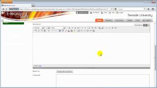 Blackboard - Submitting an Assignment