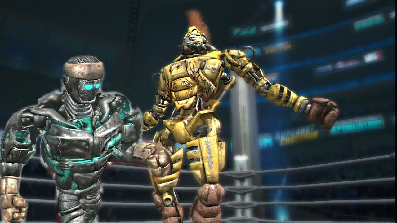 เกม xbox360  Update 2022  REAL STEEL THE VIDEO GAME XBOX360/PS3-ATOM vs MIDAS \u0026 TWIN CITIES