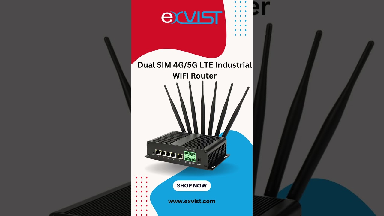 5g Wireless Router with Sim card slot – EXVIST Official Store