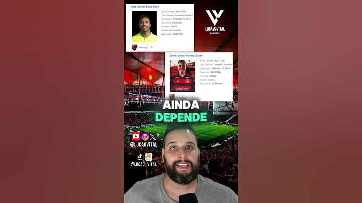 Alcaraz e Alex Sandro Regularizados! Plata depende de documento! #pegaavisao
