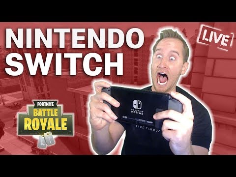 Learning How to Play FORTNITE on the NINTENDO SWITCH ...
