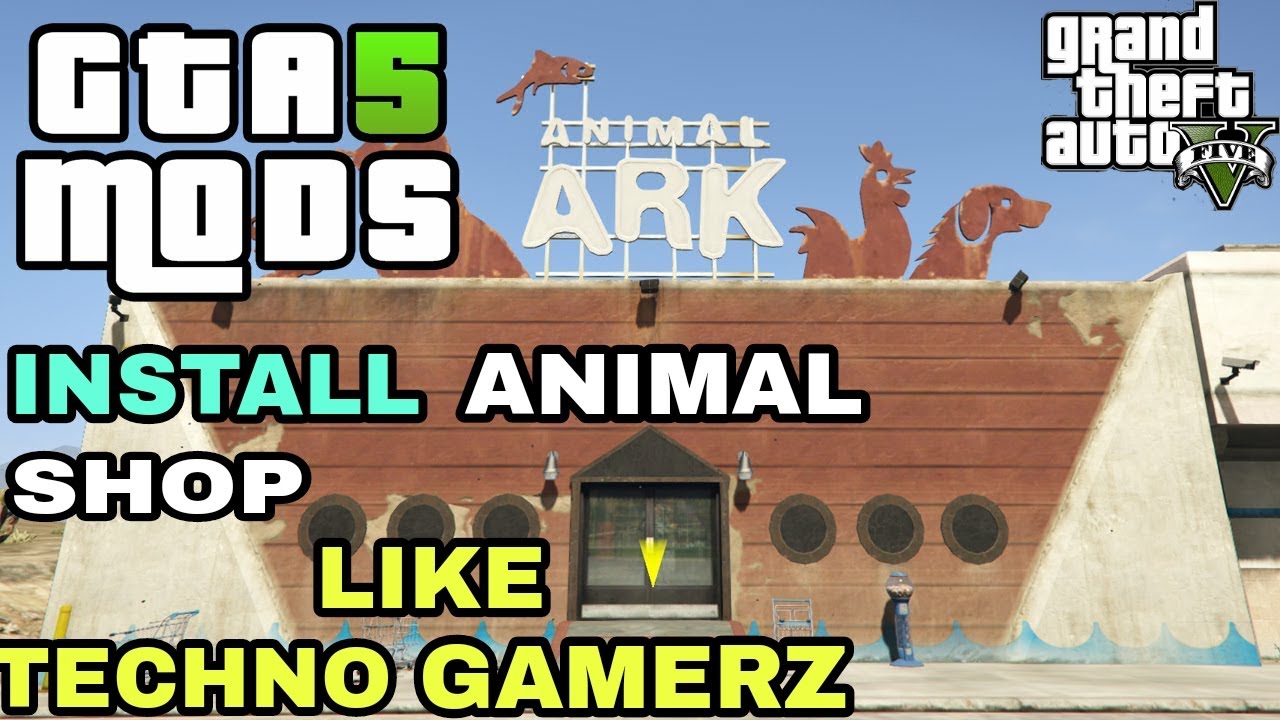 How to install Animal shop in GTA 5 (HINDI) 2021 | GTA 5 m animal ark shelter kaise install kare