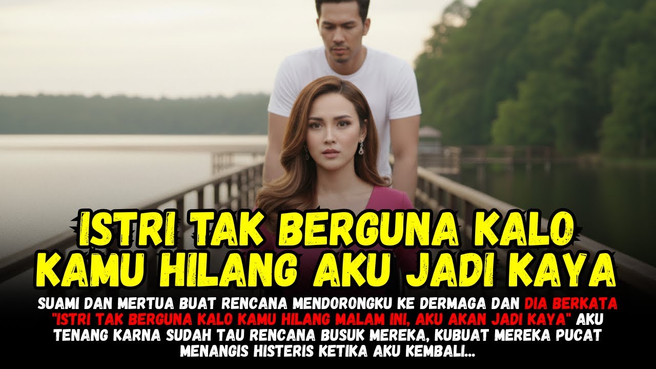 SUAMI & MERTUA MEMBUANGKU KE DERMAGA AGAR BISA KUASAI UANG ASURANSIKU - KUBUAT MEREKA PUCAT HISTERIS