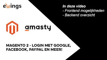 Magento 2 - Login met Google, Facebook, PayPal en meer!