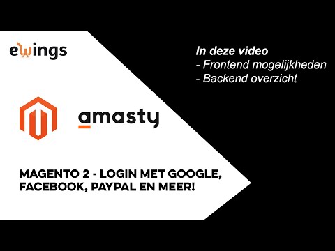 Magento 2 - Login met Google, Facebook, PayPal en meer!