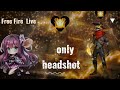 Free Fire live only Headshot chalange Pc Player #viral #pc #live
