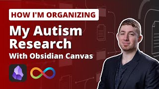 How I'm Organizing My Autism Research With Obsidian Canvas screenshot 3