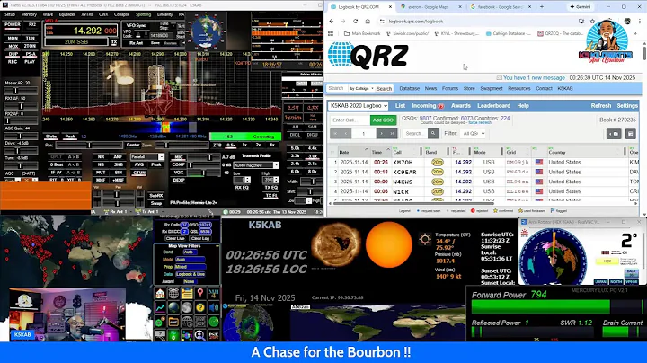 Thursday Stream RF Therapy Qso with K5 Kilowatts And Bourbon episode 333