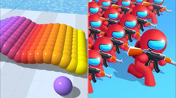 Canvas Run 🆚 Gun Clash 3D Walkthrough Android IOS Big Update Gameplay