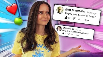 Answering your questions AGAIN... Q&A + Harry Potter