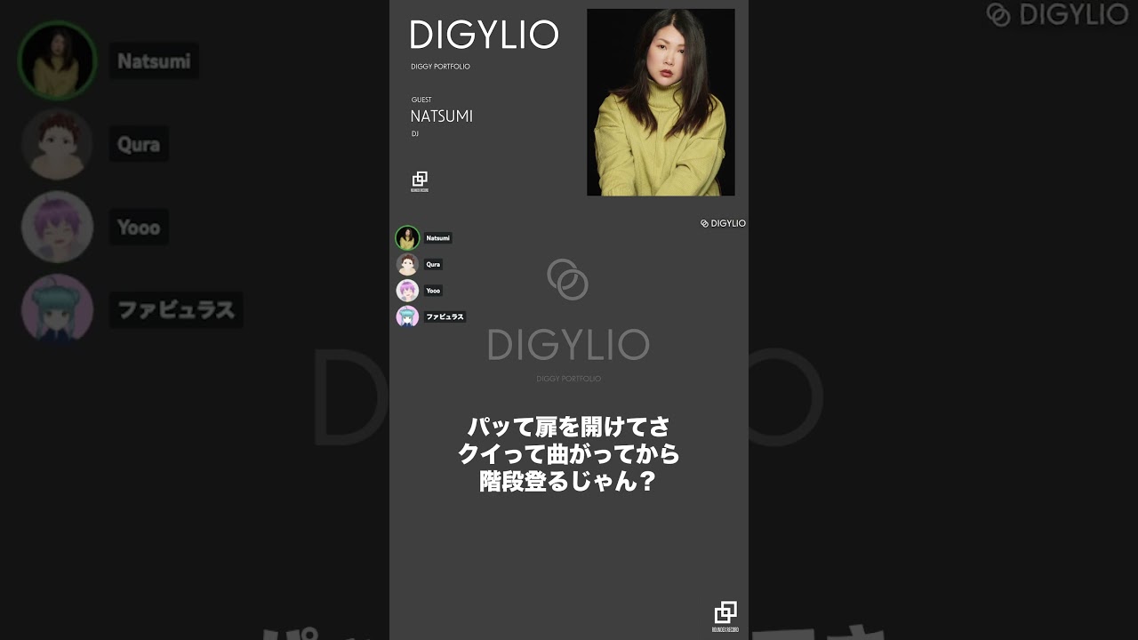 【DIGYLIO】なぜか吸い込まれるBar hz-DIGYLIO-Roundex Recordチャンネルにて好評配信中！