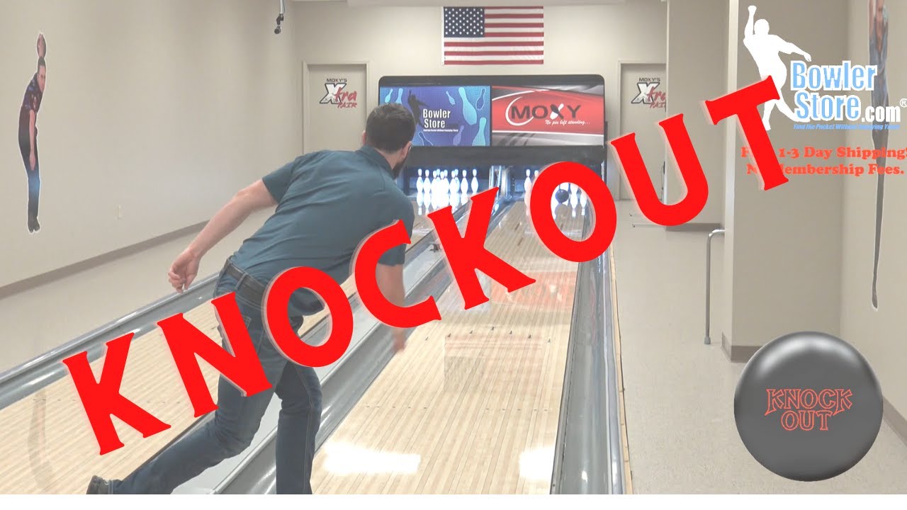 Brunswick Knockout Bowling Ball Reaction YouTube