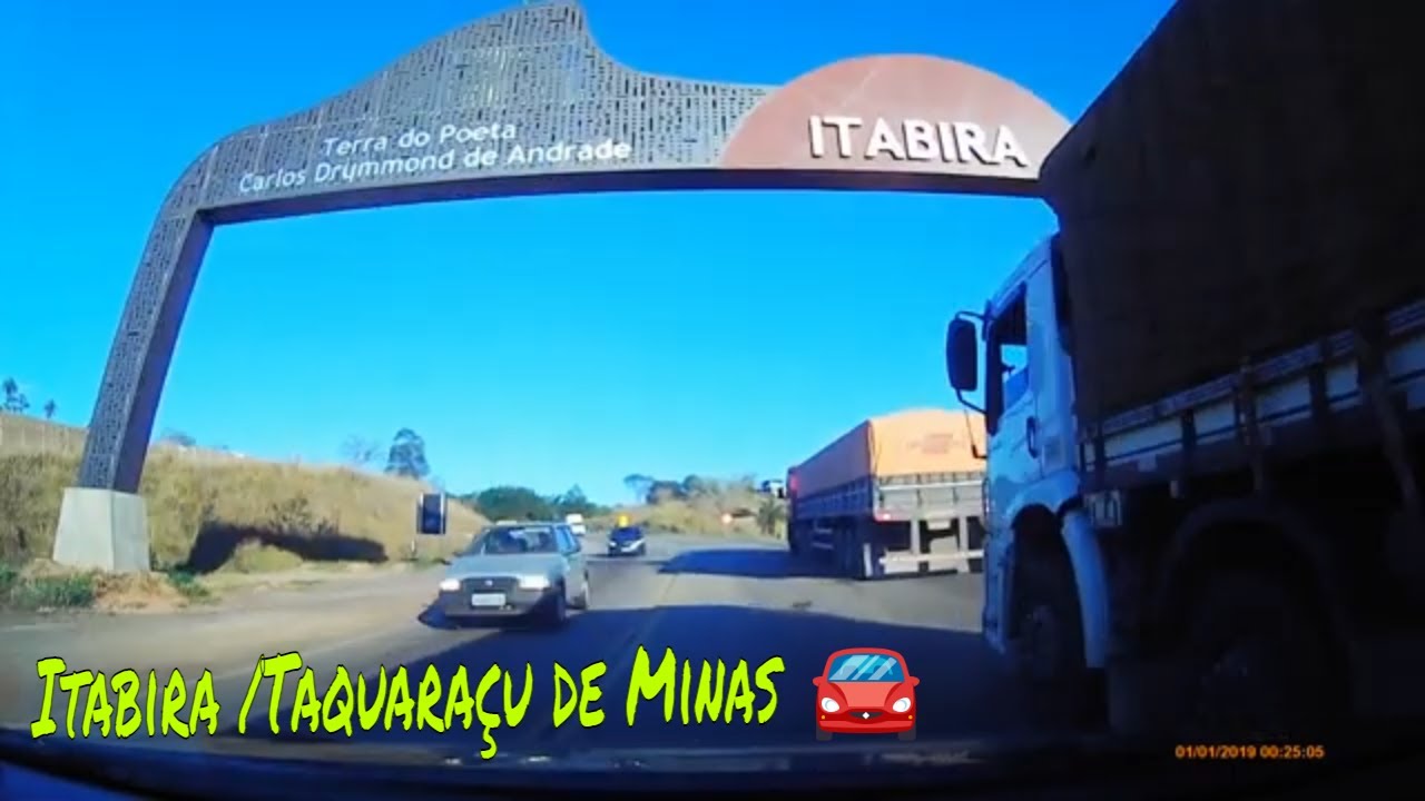 De Itabira a Taquaraçu de Minas