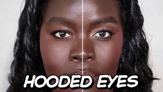 How To Make Hooded Eyes Look Bigger On Dark Skin