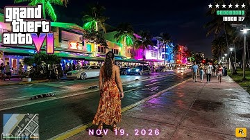 Grand Theft Auto VI Gameplay 2026 | GTA 6 Trailer 3 AI 4K Ultimate