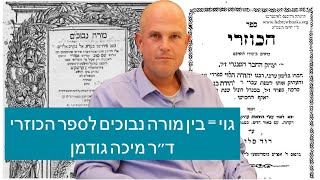 האם גוי שווה ליהודי  - רמב"ם - מורה נבוכים - יהודה הלוי - ספר הכוזרי עם ד"ר מיכה גודמן