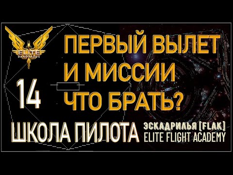 Видео: 2022/Elite:Новичкам/14 Какие выбрать миссии и на что смотреть при первом вылете в Elite Dangerous?