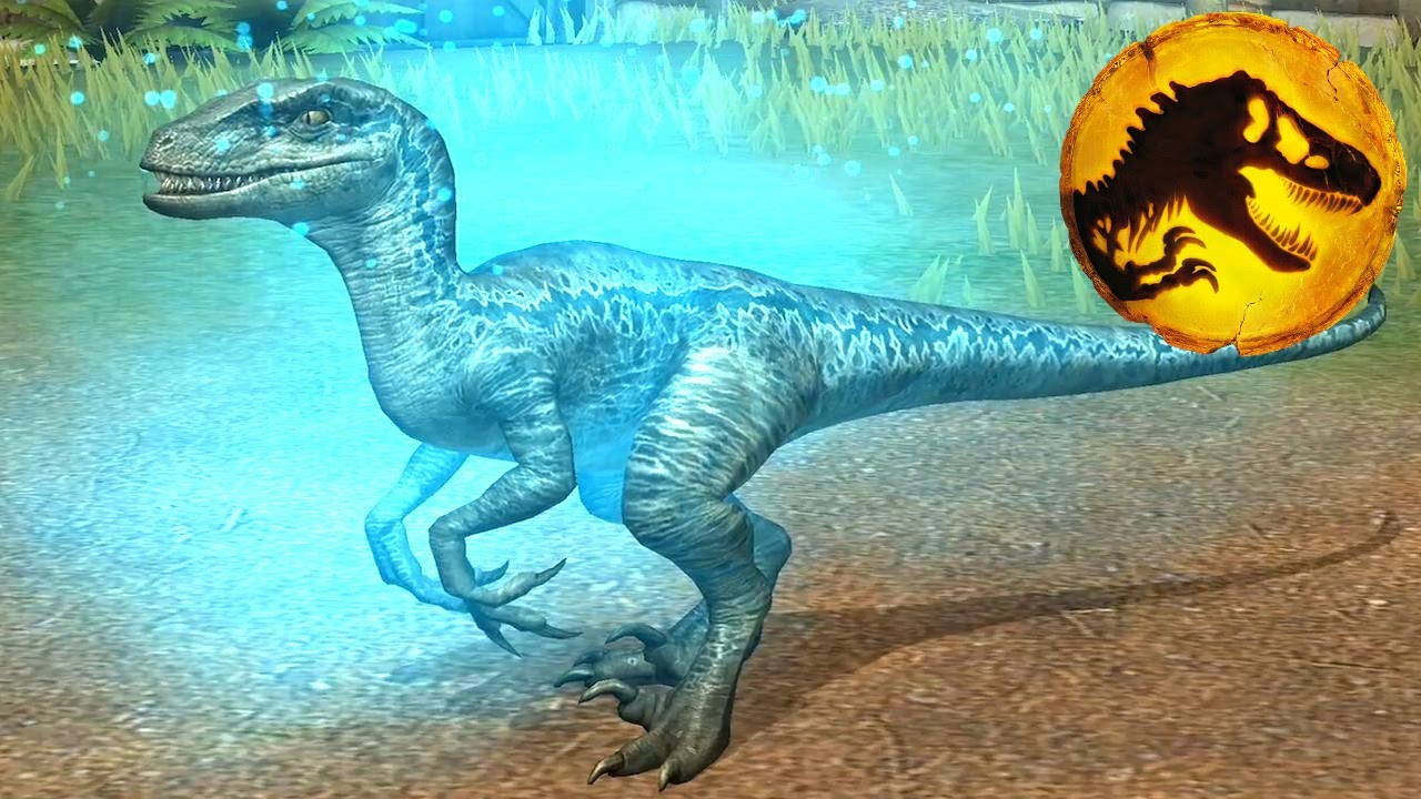 ブルーが遂にキャラとして登場 早速レベル４０まで育ててみた Jurassic World Youtube