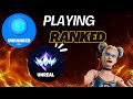 Playing ranked zero build!