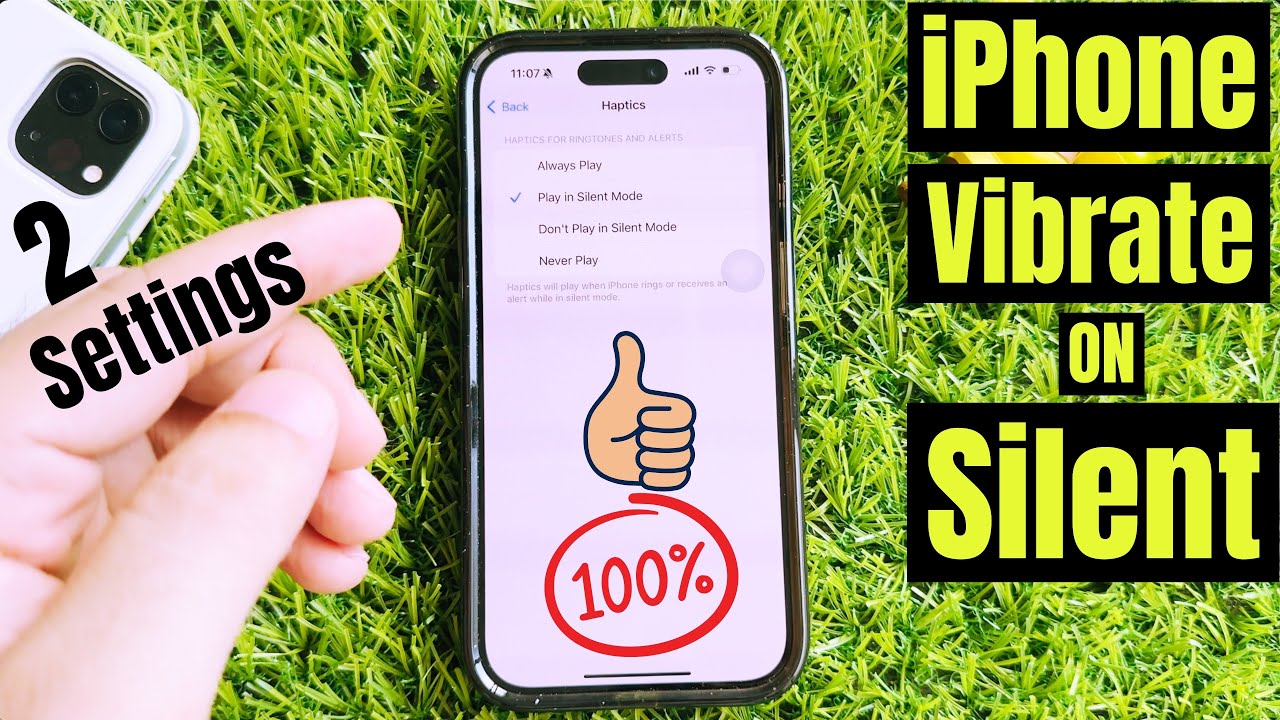 How to Turn on Vibrate on silent iPhone 15, 14, 13, 12 (iOS 17)