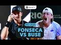 Ref:obokNJzLSIs Brazil's joao fonseca vs peru's ignacio buse!      | rio 2026 highlights