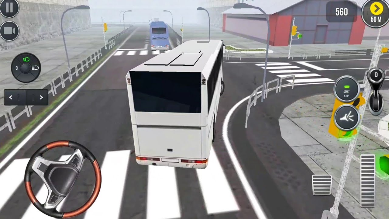 Coach Bus Simulator 2021 - Bus Driving Simulation Game - Android Gameplay FHD