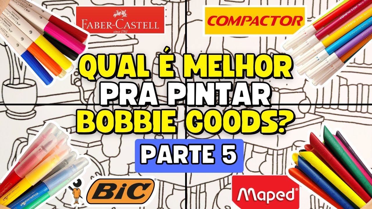 Pintando Bobbie Goods com 4 Materiais Diferentes [PARTE 5]